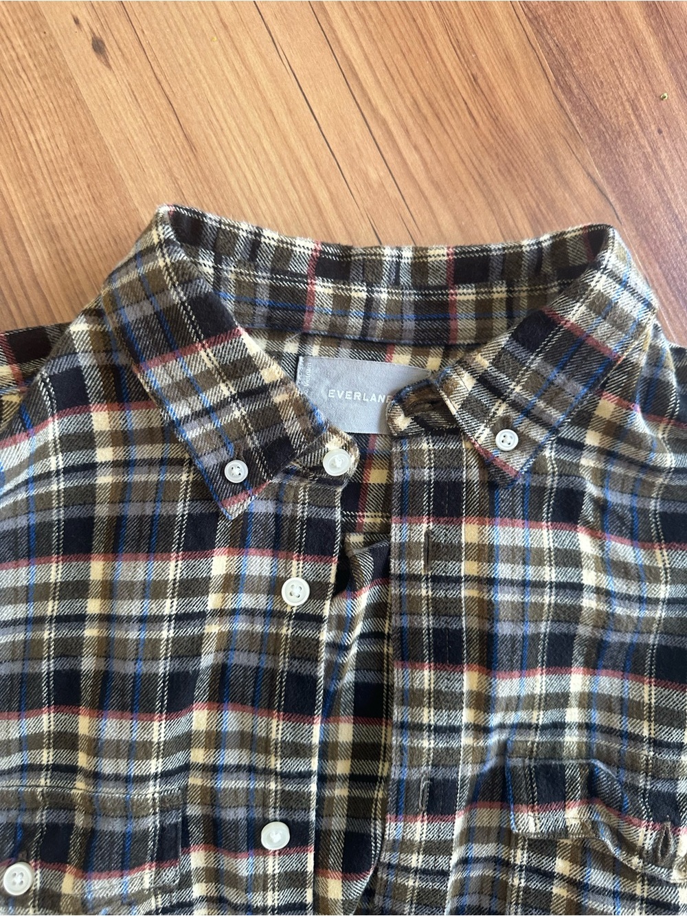 Everlane Men's Plaid Button-Down Flannel
